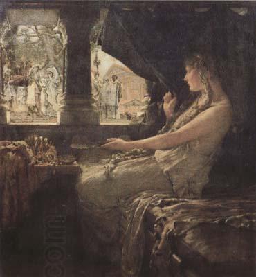 Alma-Tadema, Sir Lawrence Fredegonda and Galswintha AD 566 (mk23)